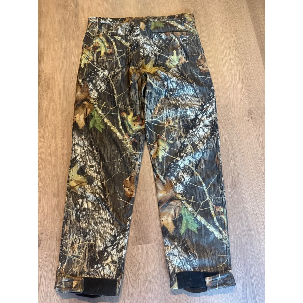 Drake Waterfowl Systems Mens Camo Fleece Lined Hunting Pants Large Tree Pattern - Picture 6 of 13